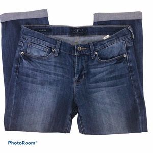 Lucky 🍀 Brand Mollie Crop Ripped Jeans Size 8